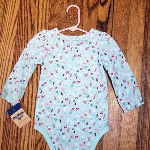 OshKosh B'gosh long- sleeve onesie NWT
